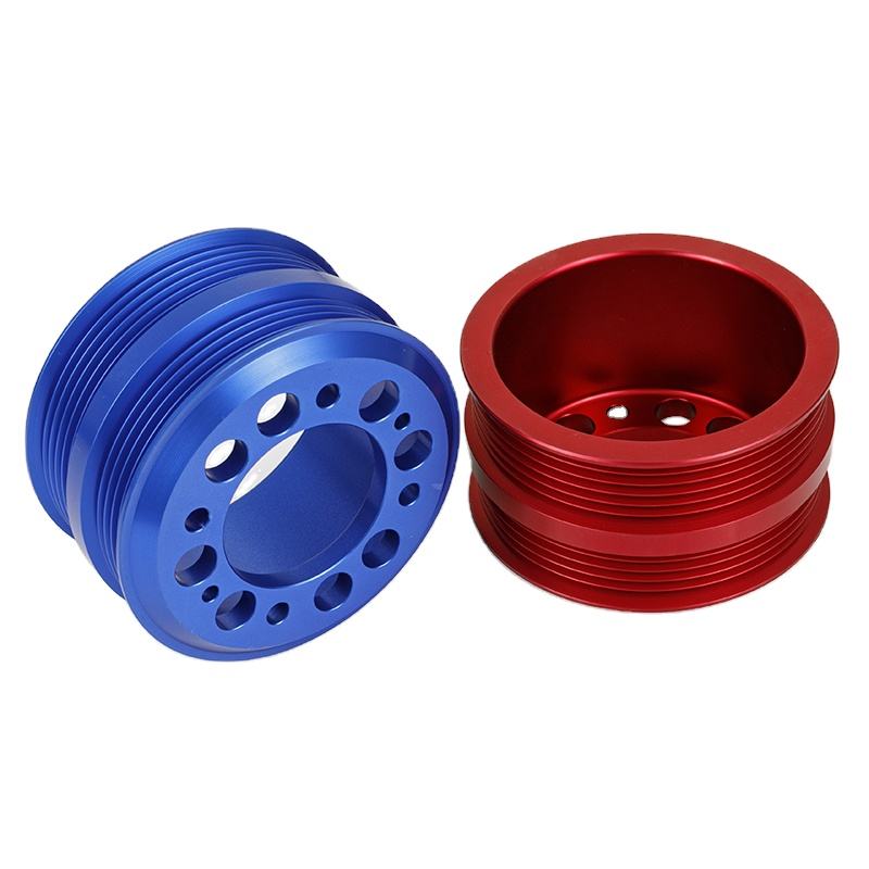 CNC Aluminium V Flat Sabuk Pulley Auto Engine